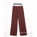 Ladies Long Pants Ladies hight quality woven pants Supplier